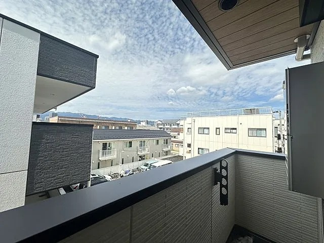 西宮市上甲子園４丁目のアパートの展望