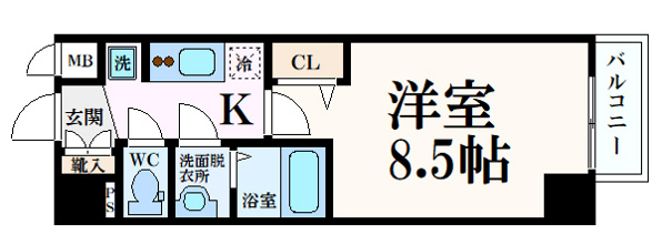 ※間取りは反転タイプになります。
