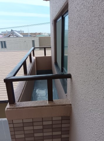 サンワプラザ芦屋のバルコニー|サービスバルコニー