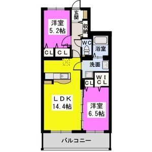 メゾンドノアールの間取り