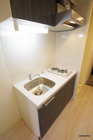 プレサンス上町台筆ヶ崎NORTH　仲介手数料無料のキッチン