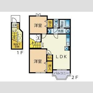 レオーネ島田の間取り