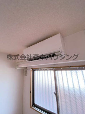 【設備】 | 　ファムール忍ヶ丘 | エアコンついてます