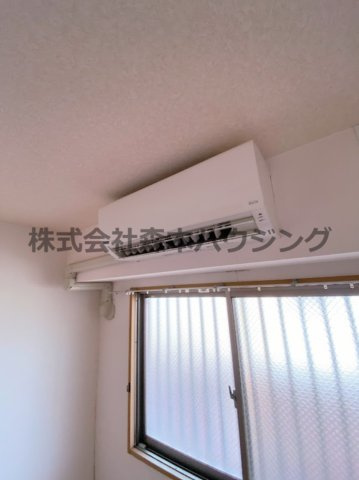 【設備】 | 　ファムール忍ヶ丘 | エアコンついてます
