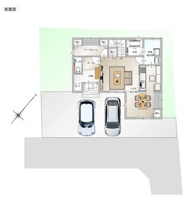 土地　御坊市島の参考プラン