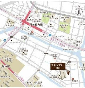 【地図】 | ウエルタワー深川