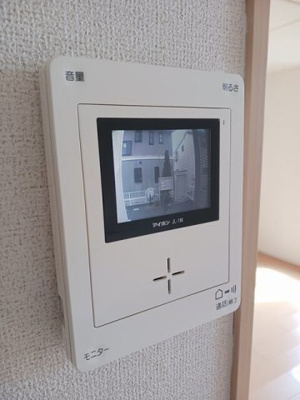 【セキュリティ】 | アプリコット | モニター付きインターホンです