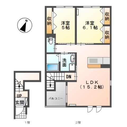 サンライズ・Ｙの間取り