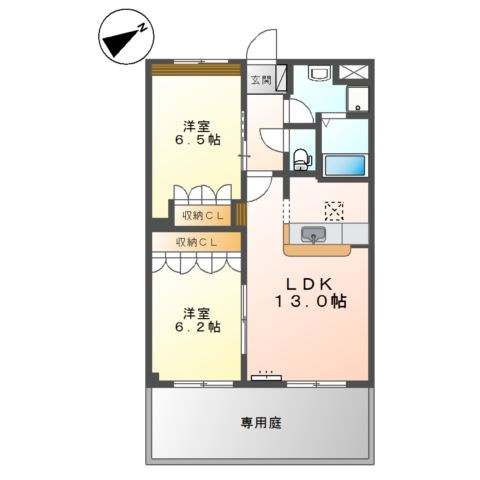 【間取り】 | グランダー常盤