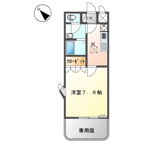 エスポアールの間取り