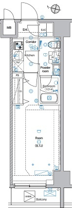 アンベリール亀戸パークの間取り