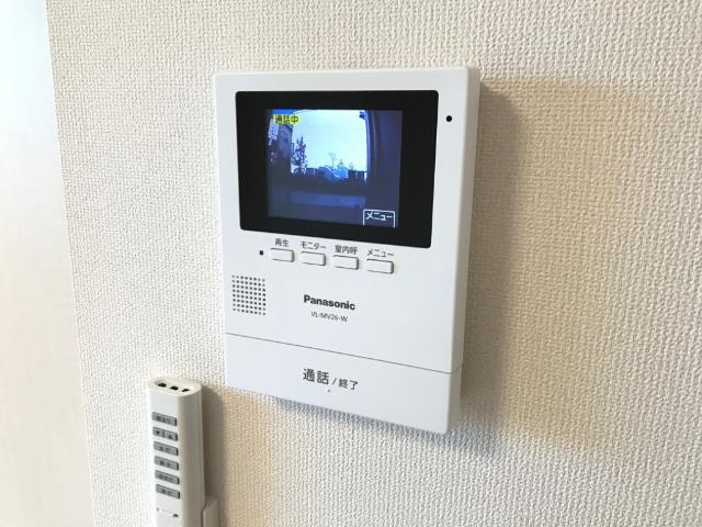 プレジールの内装|カメラ付インターホン