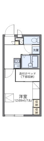 レオパレスエトワールの間取り