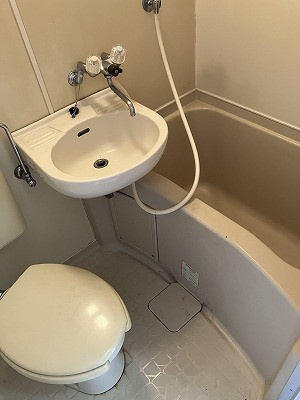 アイディールマンションの浴室