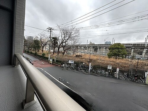 ライオンズ東十条ステーションプラザのその他|バルコニーからの眺望　※2024年2月の写真