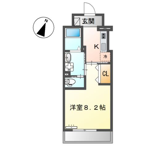 ラヴィ・Ｋの間取り