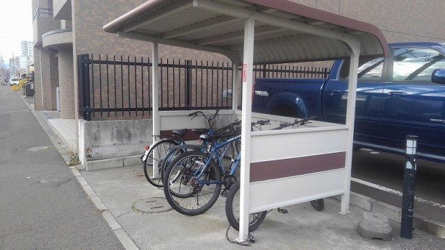 レオパレススカイミューのその他|駐輪場