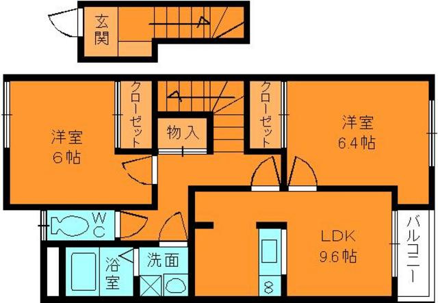 パティオ　リッチモンドの間取り