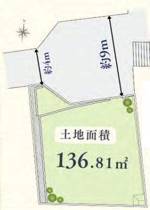 横浜市戸塚区上柏尾町の新築一戸建の区画図|限定1棟の販売です！
お気軽にお問合せ下さい！