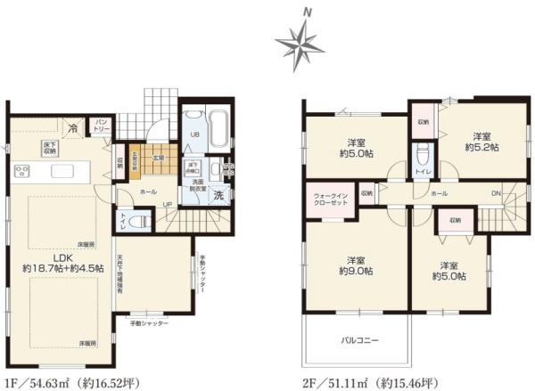 横浜市瀬谷区阿久和東３丁目の新築一戸建の間取り|ゆとりのある4LDKの新築戸建です！
お気軽にお問い合わせください。