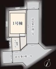 横浜市保土ケ谷区川島町の新築一戸建の区画図|限定1棟の販売です！
お気軽にお問合せ下さい！