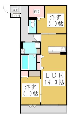 【間取り】 | 芝弥生レジデンス