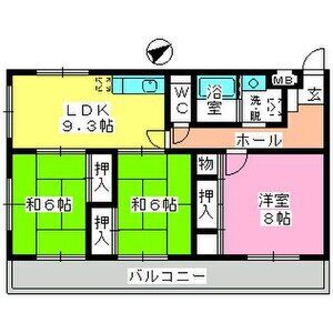 【間取り】 | ルミエール篠原