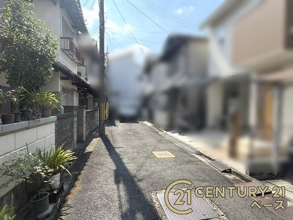 生駒郡斑鳩町東福寺１丁目　一戸建の前面道路含む現地写真|■現地撮影写真■