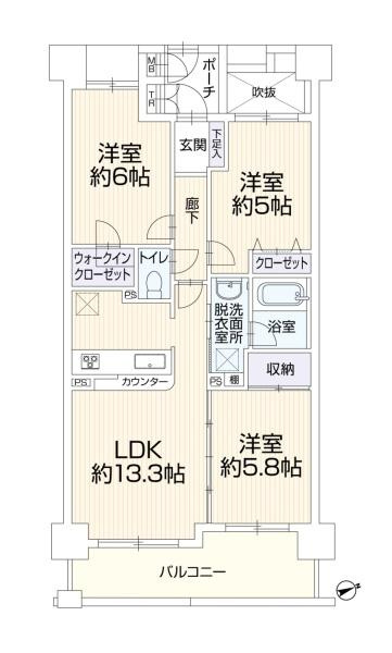 フェイム上星川