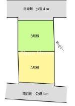 江戸川区平井3丁目新築分譲住宅の区画図|区画図