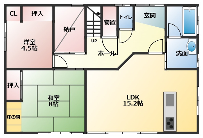【間取り】 | 合志市幾久富 | ☆1階間取り図☆