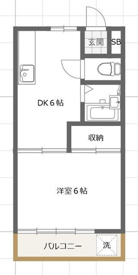 【間取り】 | ハイツ杉山