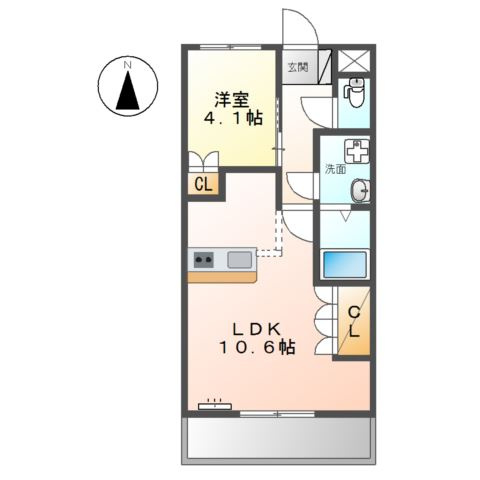 シャンドフルールの間取り