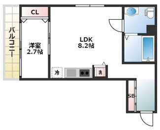 【間取り】 | Gradito千林大宮