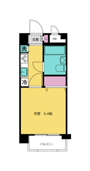 【間取り】 | ＡＳＯＮＥ東蒲田レジデンス