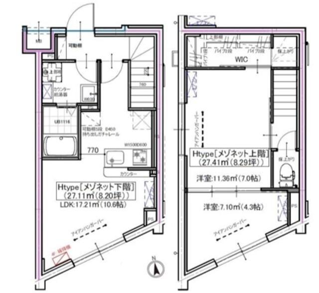 CREAL三軒茶屋の間取り
