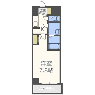 アーデンタワー西本町の間取り