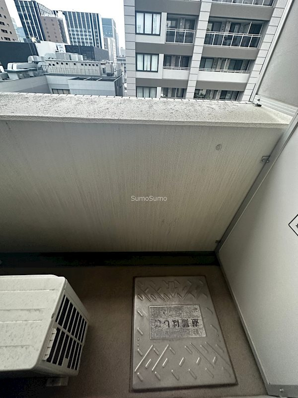 アーバンフラッツ瓦町のバルコニー