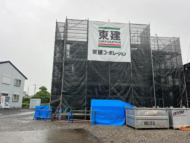 フォルトゥナ藤森の外観|建築現場