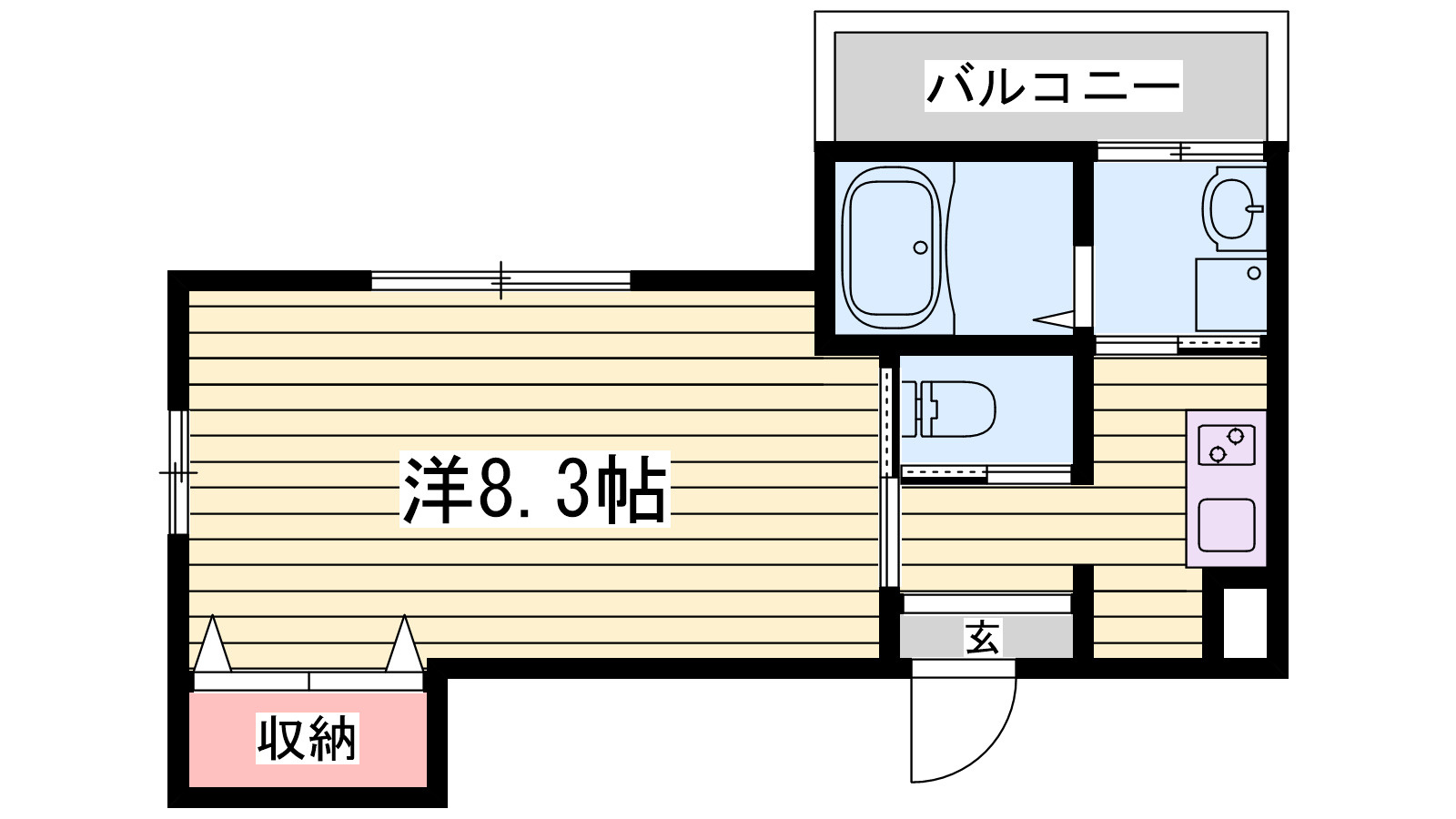 へーベル天文の間取り