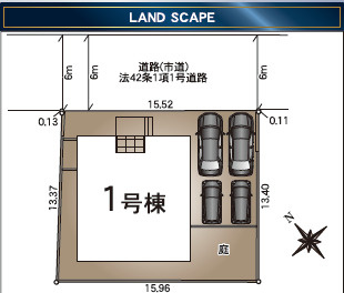 仲介手数料不要　クレイドルガーデン合志市栄第７【合志小・合志中】の区画図