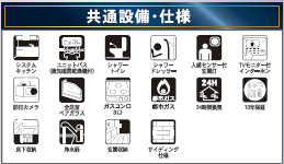 仲介手数料不要　クレイドルガーデン東区沼山津第３【秋津小・東野中】の構造・工法・仕様