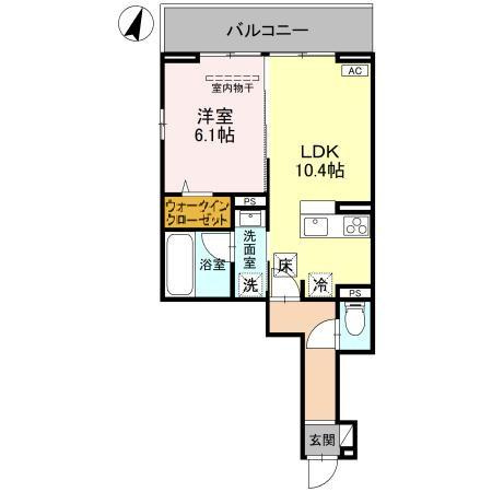 ディーセレーノ緑町の間取り