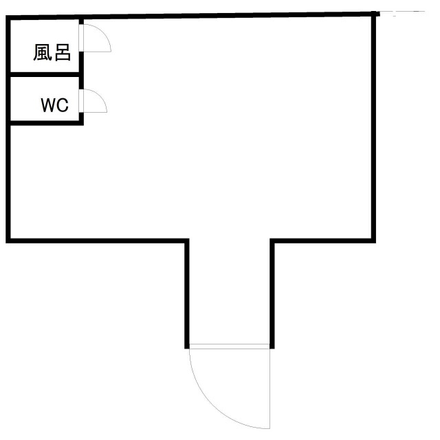 連尺通2丁目貸店舗の間取り