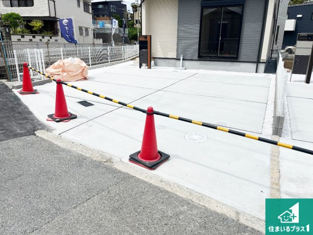 明石市魚住町中尾　第2期　新築一戸建ての駐車場|駐車スペース！散水栓があるので、こまめに愛車を洗えます！