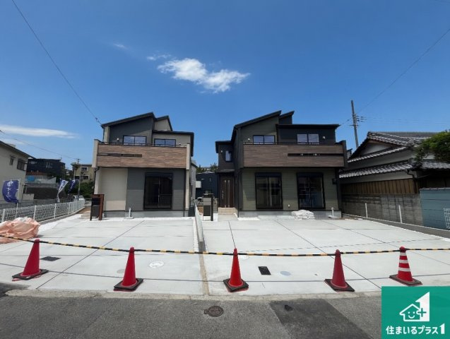明石市魚住町中尾　第2期　新築一戸建ての外観|お客様に長く安心して住んでいだだける事にこだわった家づくり！住んでからのアフターサービスにもしっかりと取り組んでいます！