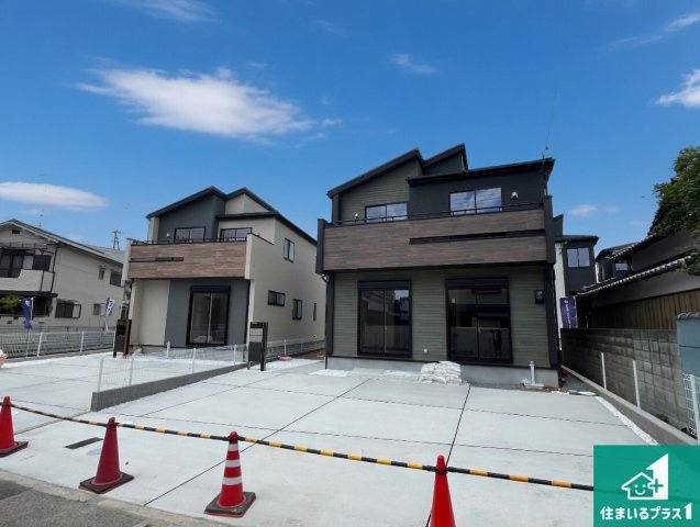 明石市魚住町中尾　第2期　新築一戸建ての外観|安心の10年保証！外観を美しく保ち、雨水で汚れを落とします！気になることがありましたら、お気軽にお問い合わせください！