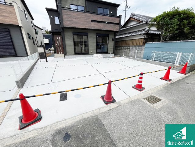 明石市魚住町中尾　第2期　新築一戸建ての駐車場|駐車スペース！散水栓があるので、こまめに愛車を洗えます！