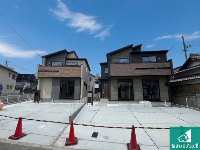 明石市魚住町中尾　第2期　新築一戸建ての外観|お客様に長く安心して住んでいだだける事にこだわった家づくり！住んでからのアフターサービスにもしっかりと取り組んでいます！