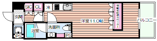 【間取り】 | デュオン新大阪レジデンス